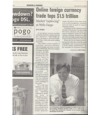 Online foreign currency trade tops $1.5 trillion document preview