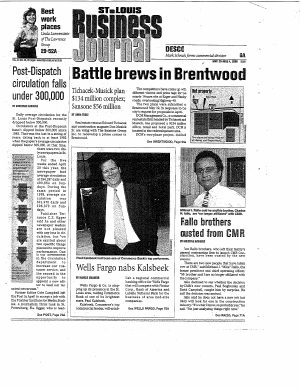 St. Louis Business Journal mention document preview