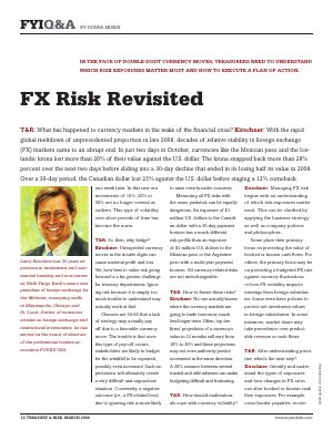 Treasury and Risk Management document preview