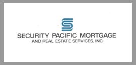 Letter from Security Pacific Mortgage clipping